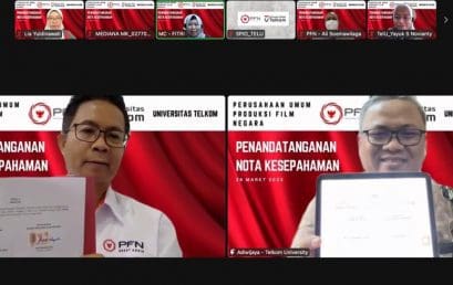 Telkom University Menjalin Kerja Sama dengan Perum PFN