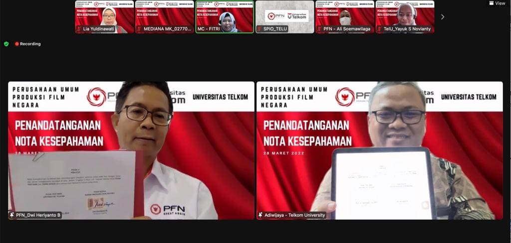 Telkom University Menjalin Kerja Sama dengan Perum PFN Telkom University Menjalin Kerja Sama dengan Perum PFN