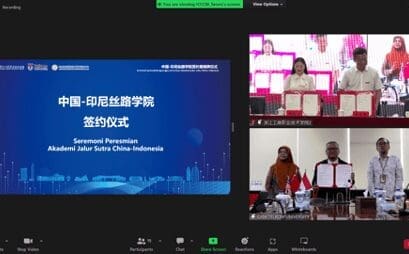 Telkom University menjalin kerjasama dengan Zhejiang Business Technology Institute dan (ICCCM)