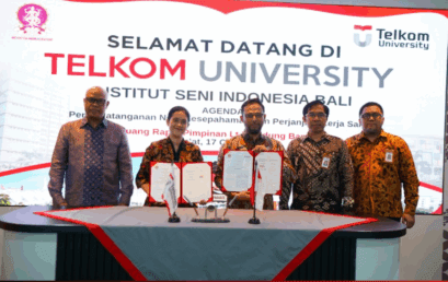 Penandatanganan MOU & MOA Telkom University & Institut Seni Indonesia (ISI) Bali